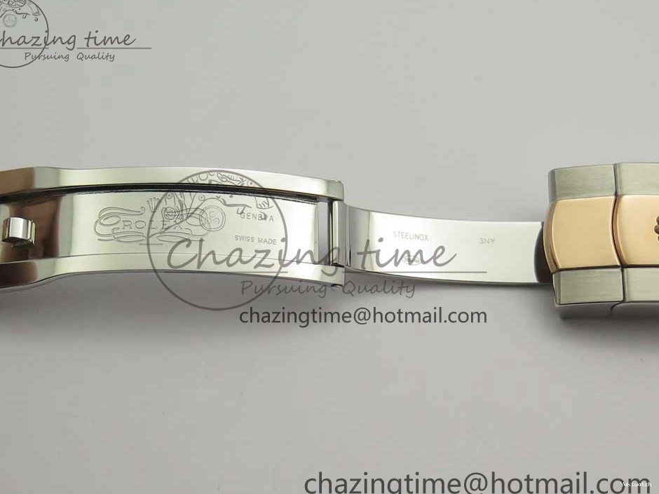 Jubilee RG Dial RG GMF SS 904 Wrapped on RG A2836 Roman Bracelet SS 36mm DateJust Wrapped 116231 0323